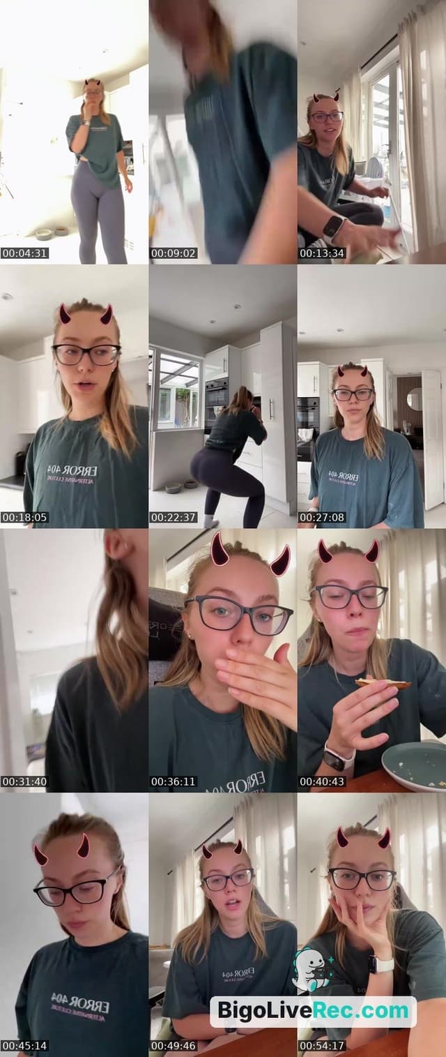 Bigo live: 50 beans = 1 squat by @BETHANYM