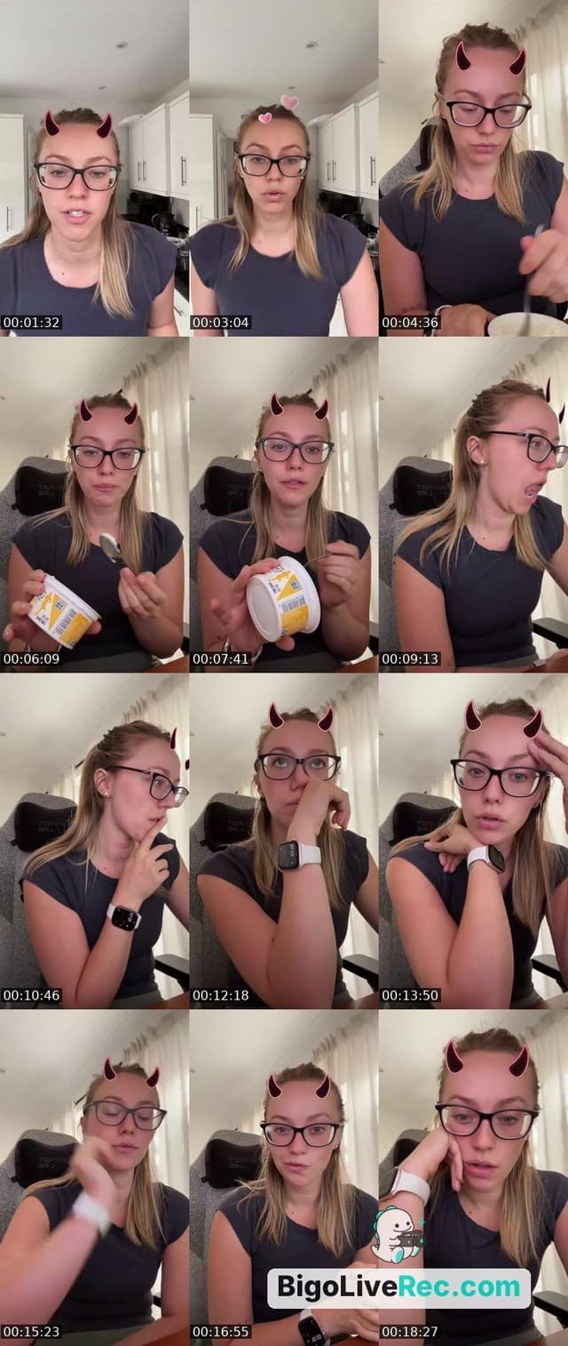 Bigo live: 50 beans = 1 squat by @BETHANYM