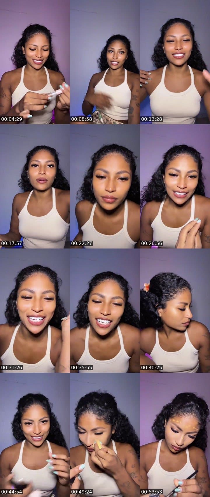 #Beauty Sua live favorita começou 💅🏾