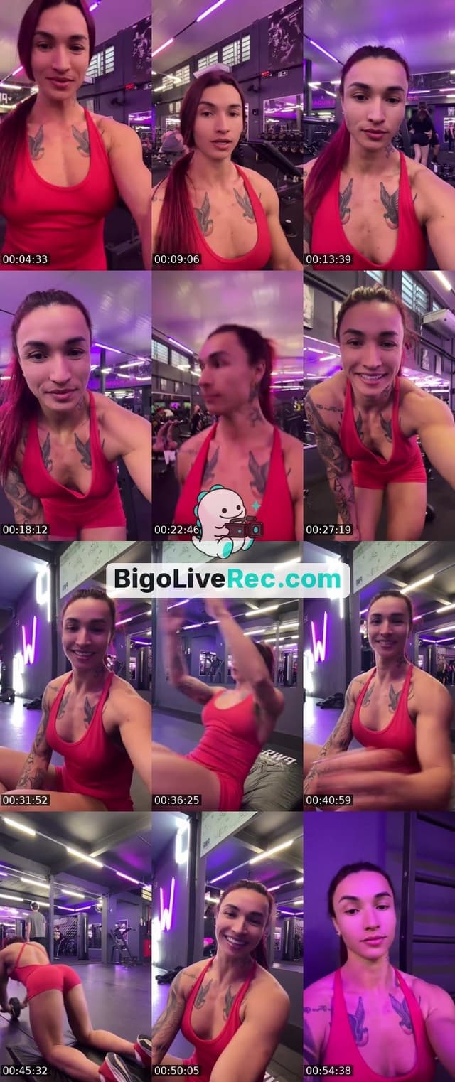 Bigo live: Bora treinar 💖 by @ge.camila