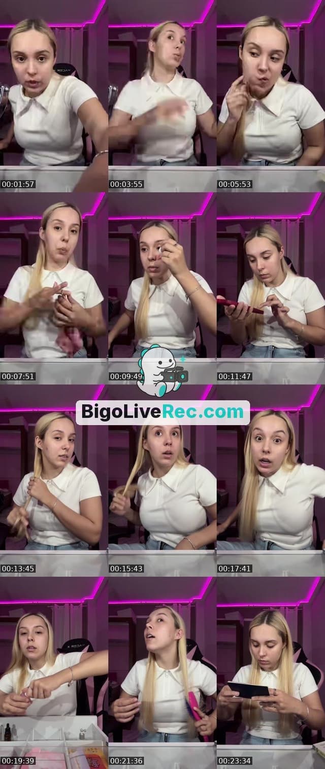 Bigo live: #charmer Oii, voltei! by @mablondie
