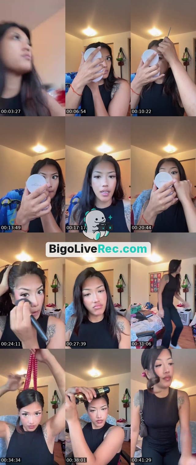 Bigo live: #GRWM LET US MAKE UP 😏❤️😩 by @laobodiana