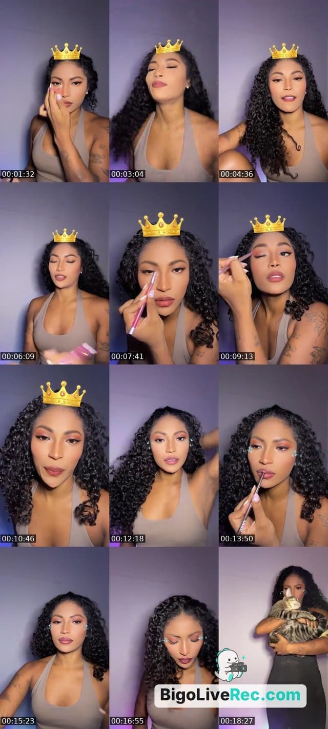 Bigo live: #Beauty Sua live favorita começou 💅🏾 by @medusaa_