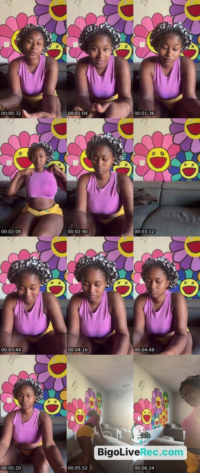 Bigo live: Bleaching my whole dam house 😭 by @chynadamoshated