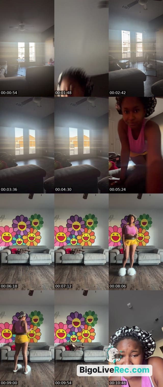 Bigo live: Bleaching my whole dam house 😭 by @chynadamoshated