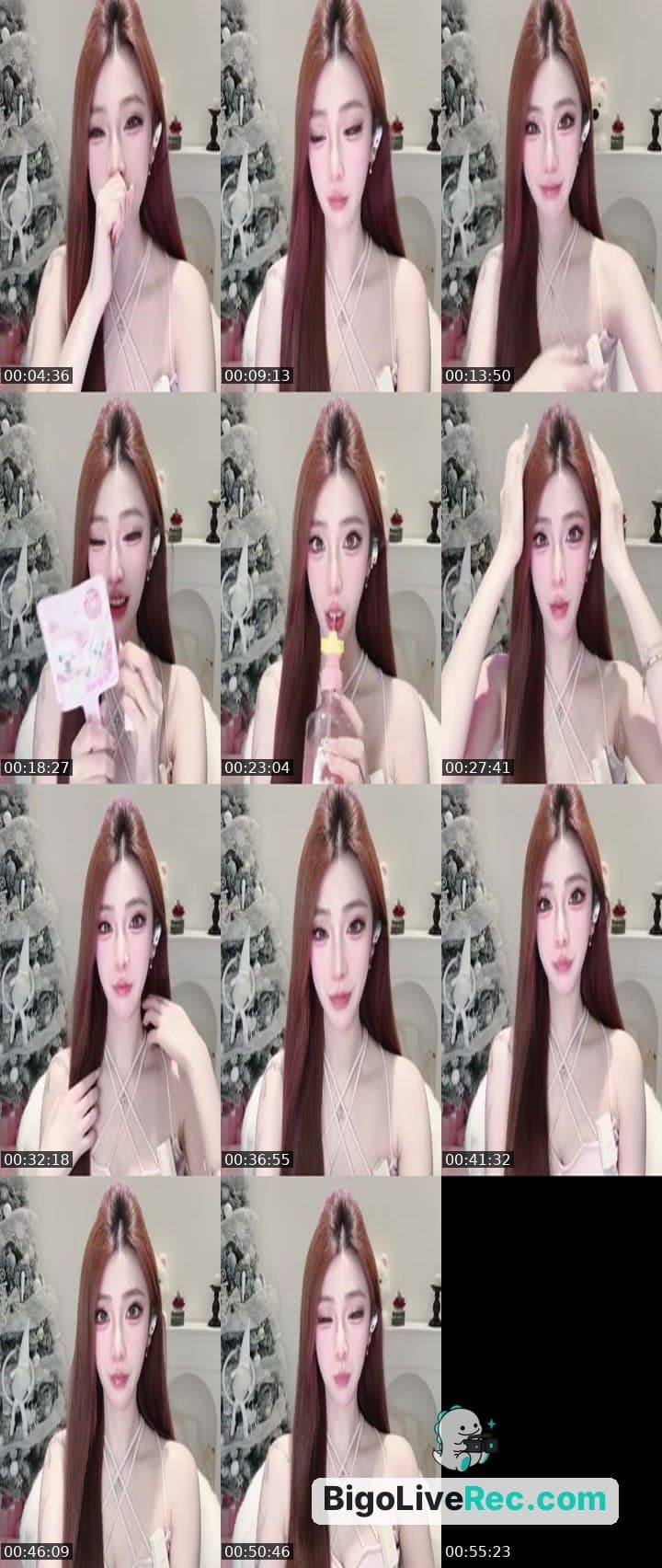 此女一直在going我