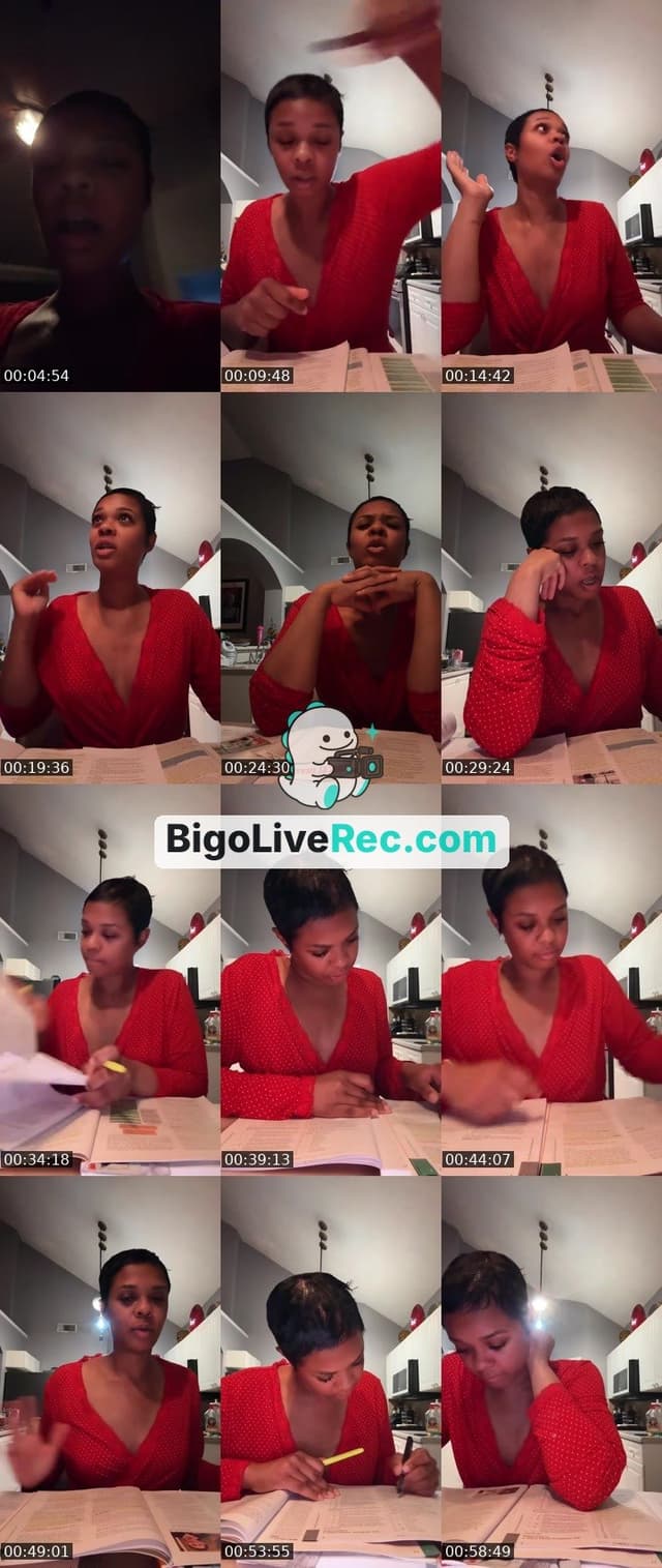 Bigo live: #BlackExcellenceAlways Finidh my home work w/ me by @indiibby