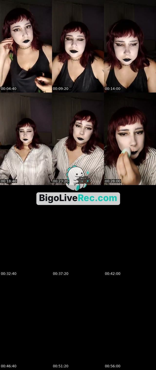 Bigo live: #Cutey gotik makyaj yapiyoruz by @1125635964