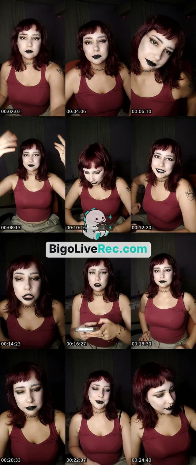 Bigo live: #Cutey gotik makyaj yapiyoruz by @1125635964