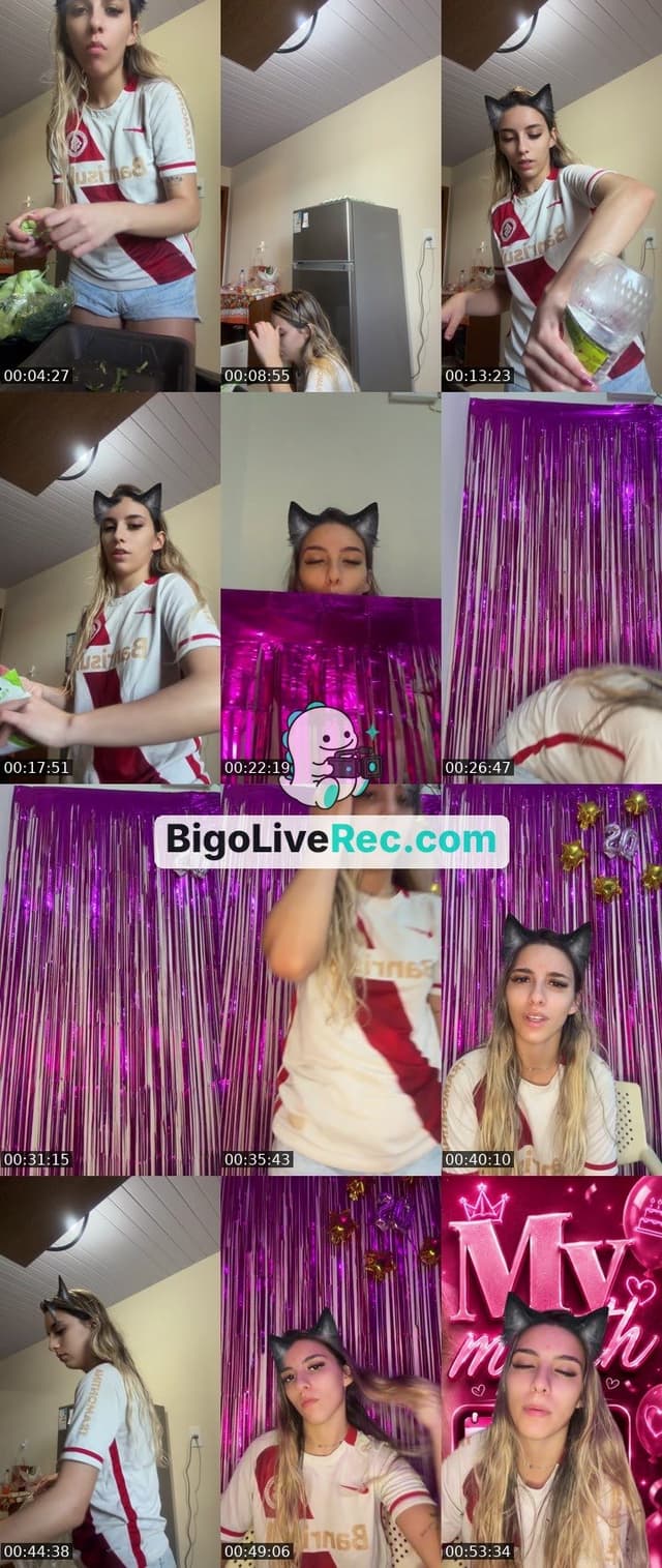 Bigo live: #charmer Meu mês 🎉🤍 help goal 100k by @behclain