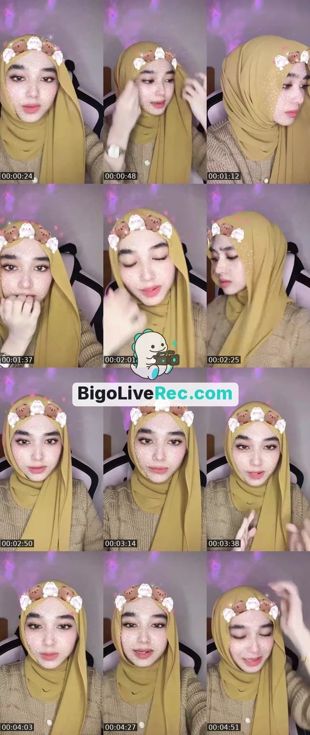 Bigo live: bismillah 🤍 by @frsha