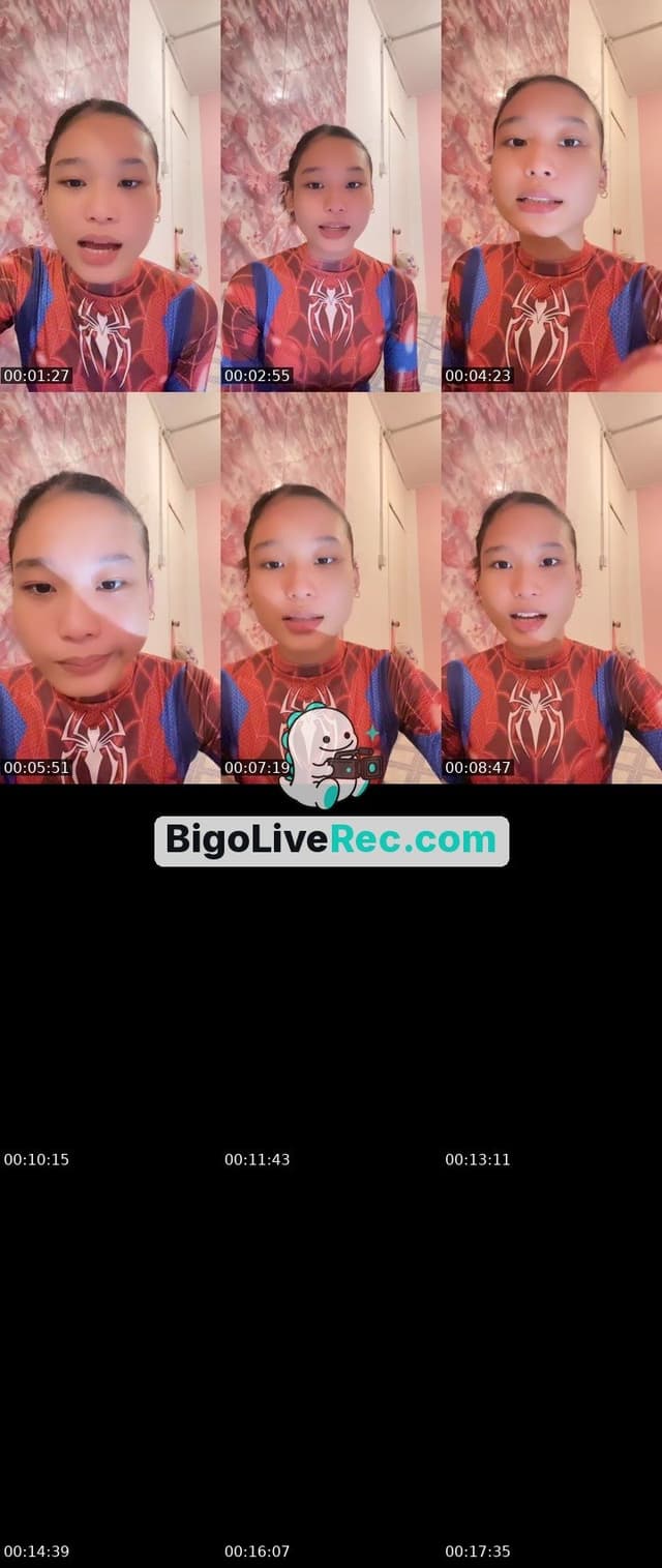 Bigo live: #charmer spidergirl birth month 🥹 by @asya070930