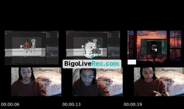 Bigo live: watch me animate a 3d movie by @lexthegift