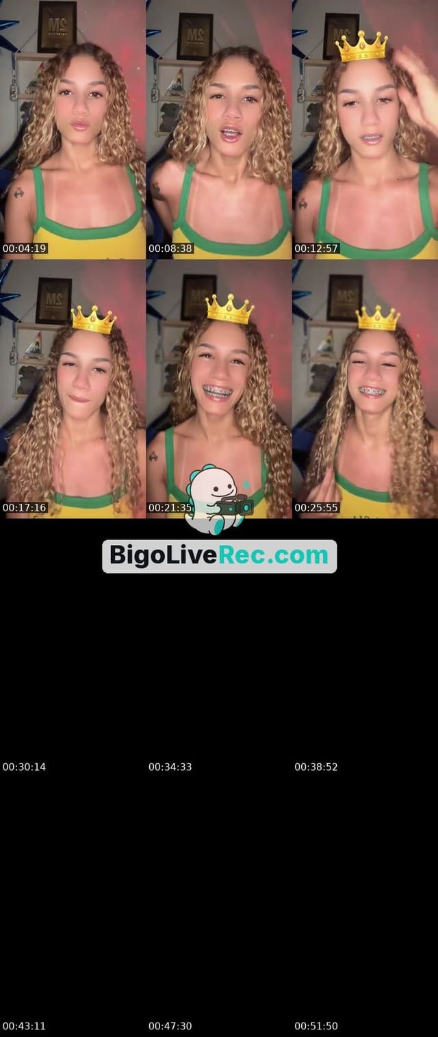Bigo live: Meu mês 🎊🎉 by @eulua_