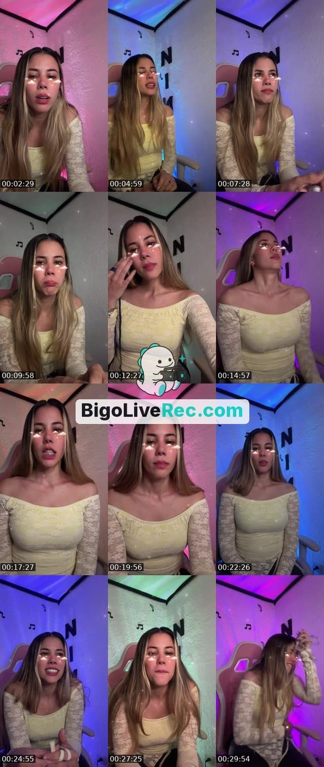 Bigo live: #Singing Una canción 🎵  by @ninahermosa