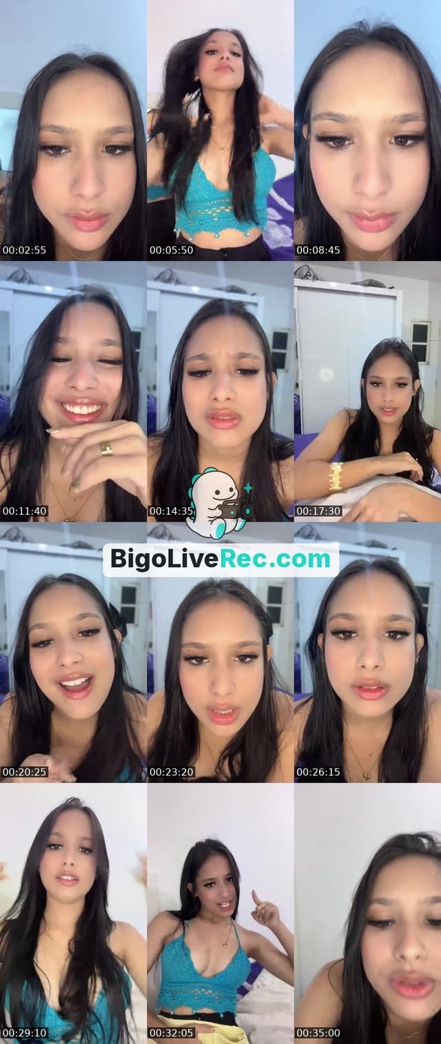 Bigo live: #Cutey estou de volta❤️💜💚 by @hf.francielle