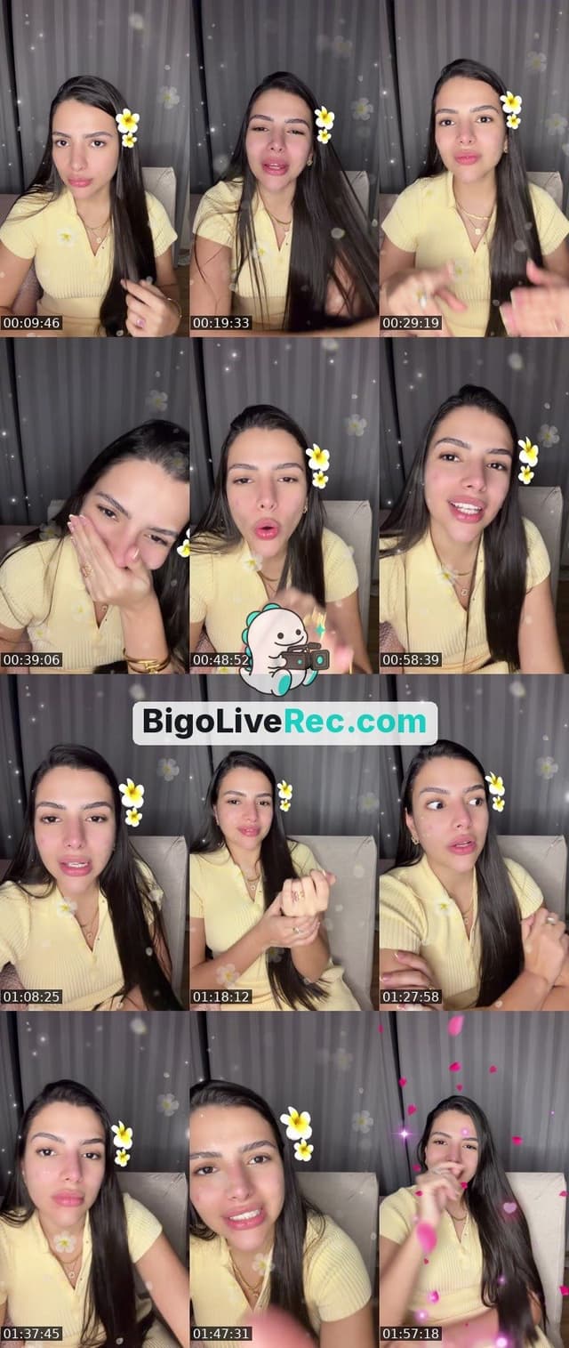Bigo live: Meu mês 🎂✨ by @lorenabeatryz