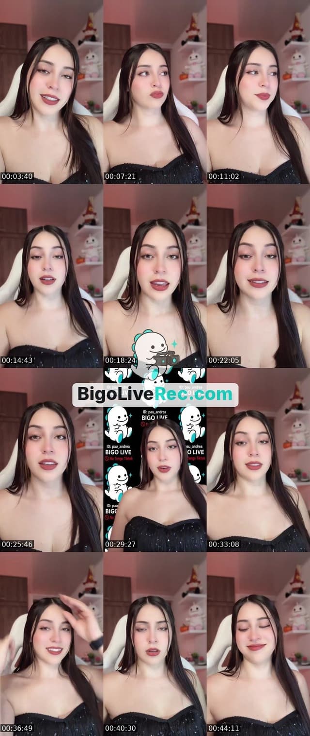 Bigo live: ANDREA 🖤✨ by @pau_andrea