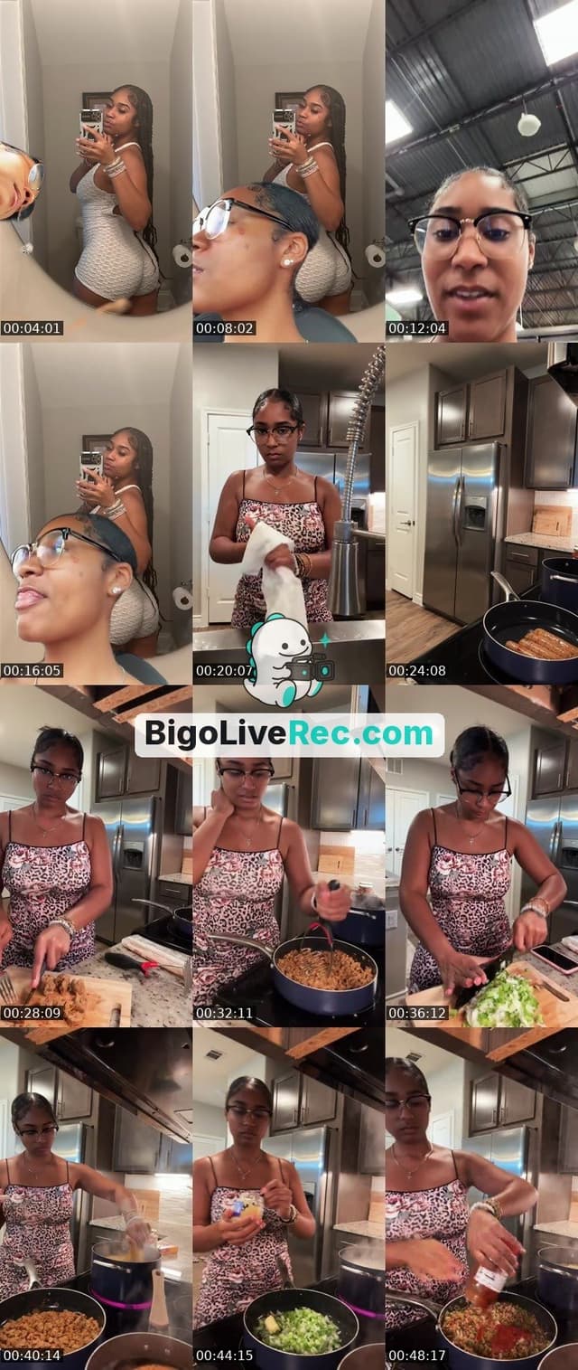 Bigo live: #HeadToBIGO cooking show sundays  by @badgyalsynnn