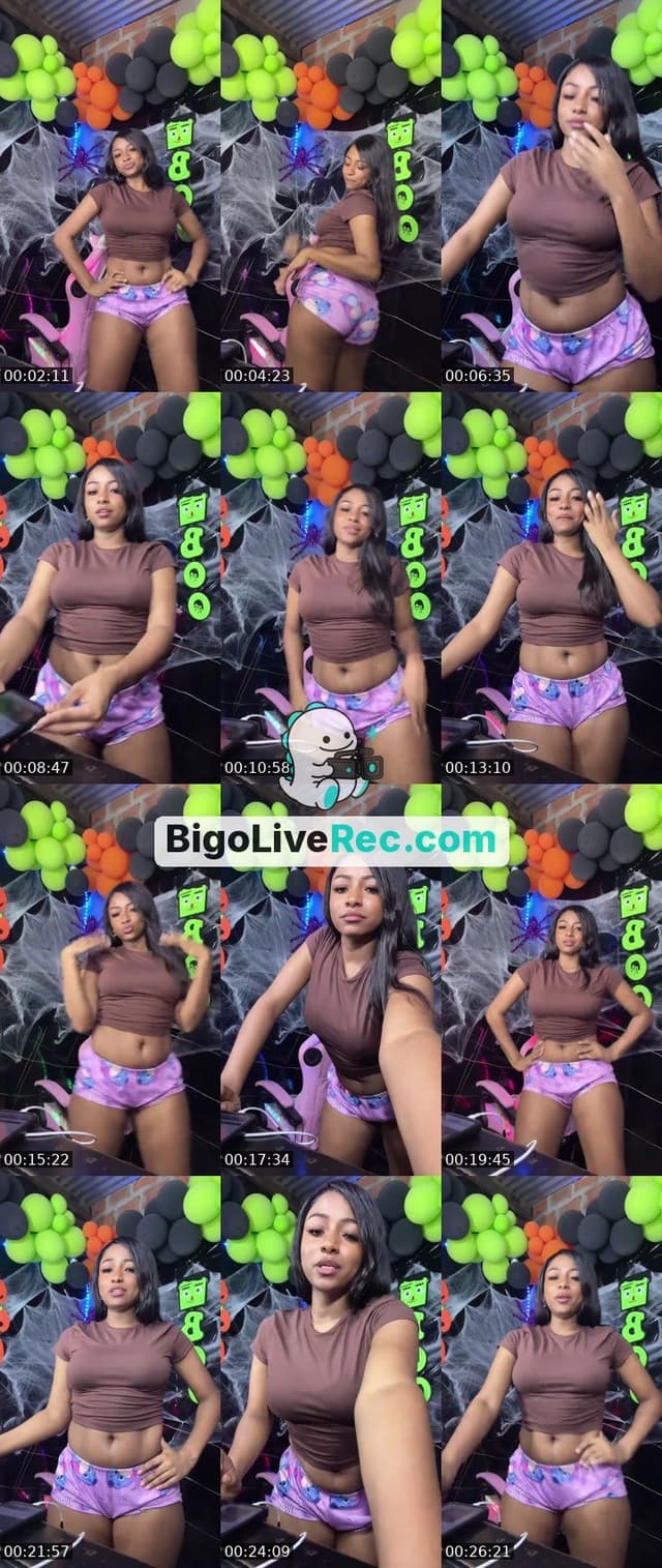Bigo live: Ven aquí estoy 🎃🎉💕 by @girlwendy