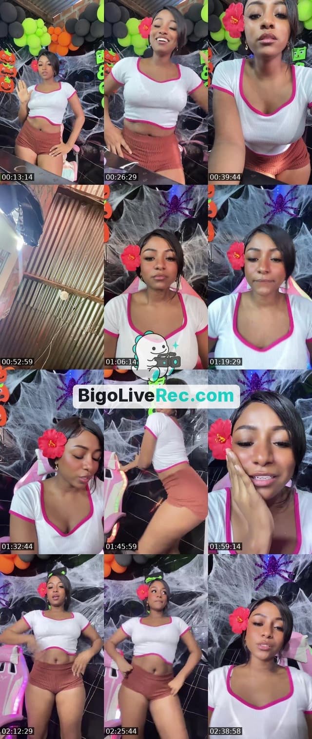 Bigo live: Ven aquí estoy 🎃🎉💕 by @girlwendy