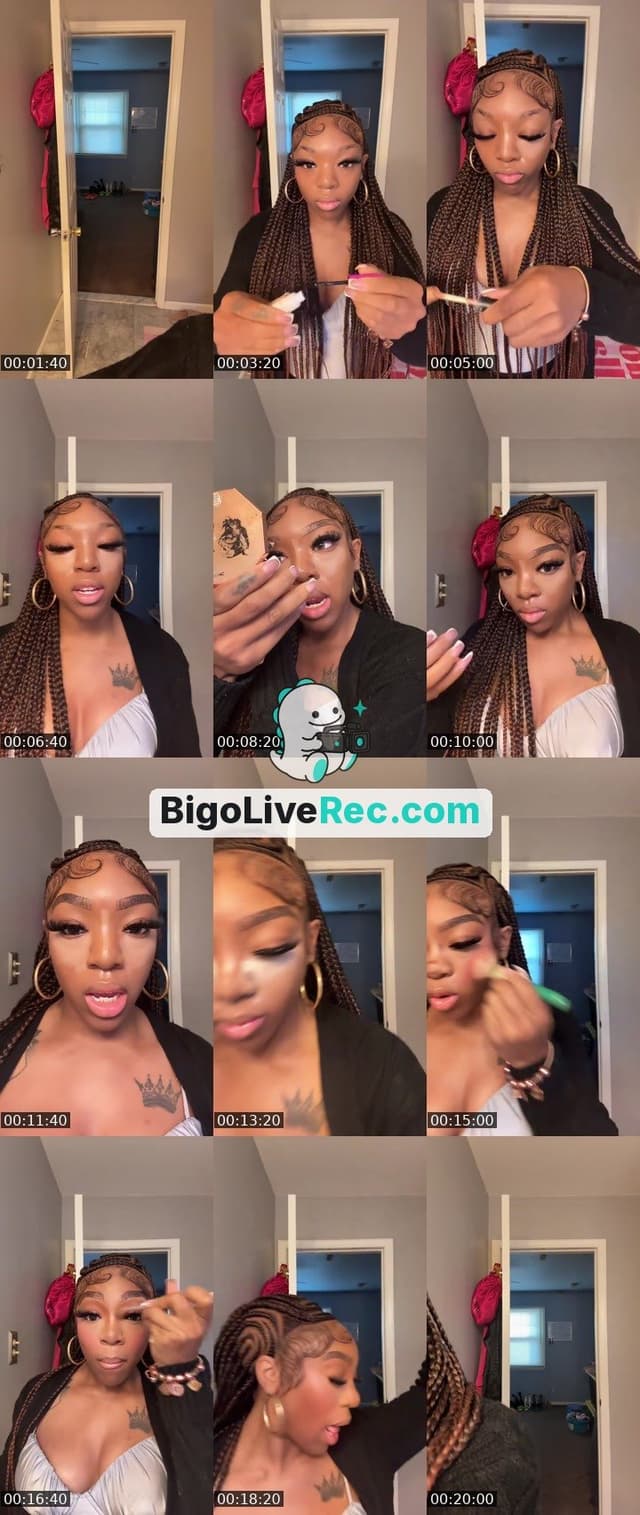 Bigo live: #TrendingonBIGO GRWM for wrk by @1133642023