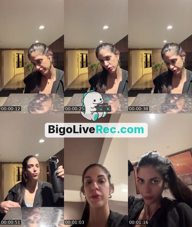 Bigo live: Horas no treino 💪🏻 by @il.fernanda