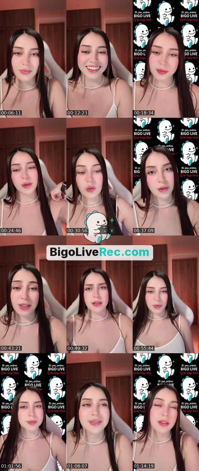 Bigo live: Por fiiiin 💜 by @pau_andrea