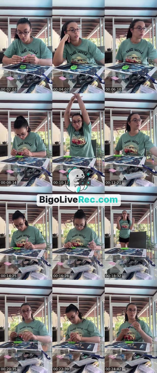 Bigo live: #HeadToBIGO Diamond art and yoga by @marythepsychic