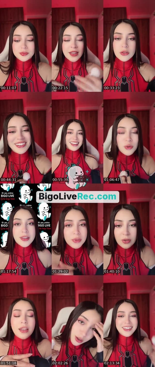 Bigo live: Sobran motivos 🖤✨ by @pau_andrea