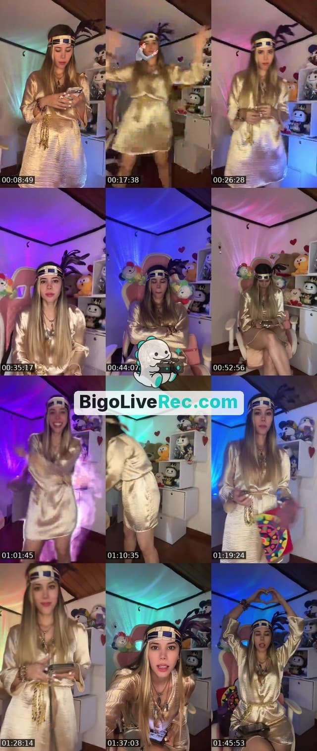 Bigo live: #Beauty LLEGÓ TU INDIA 😎 🪶  by @ninahermosa