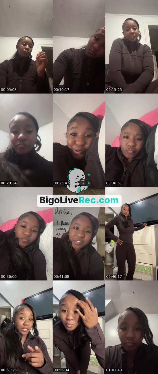 Bigo live: #TrendingonBIGO I’m Back 😂😂😜😜 by @myisha2x__