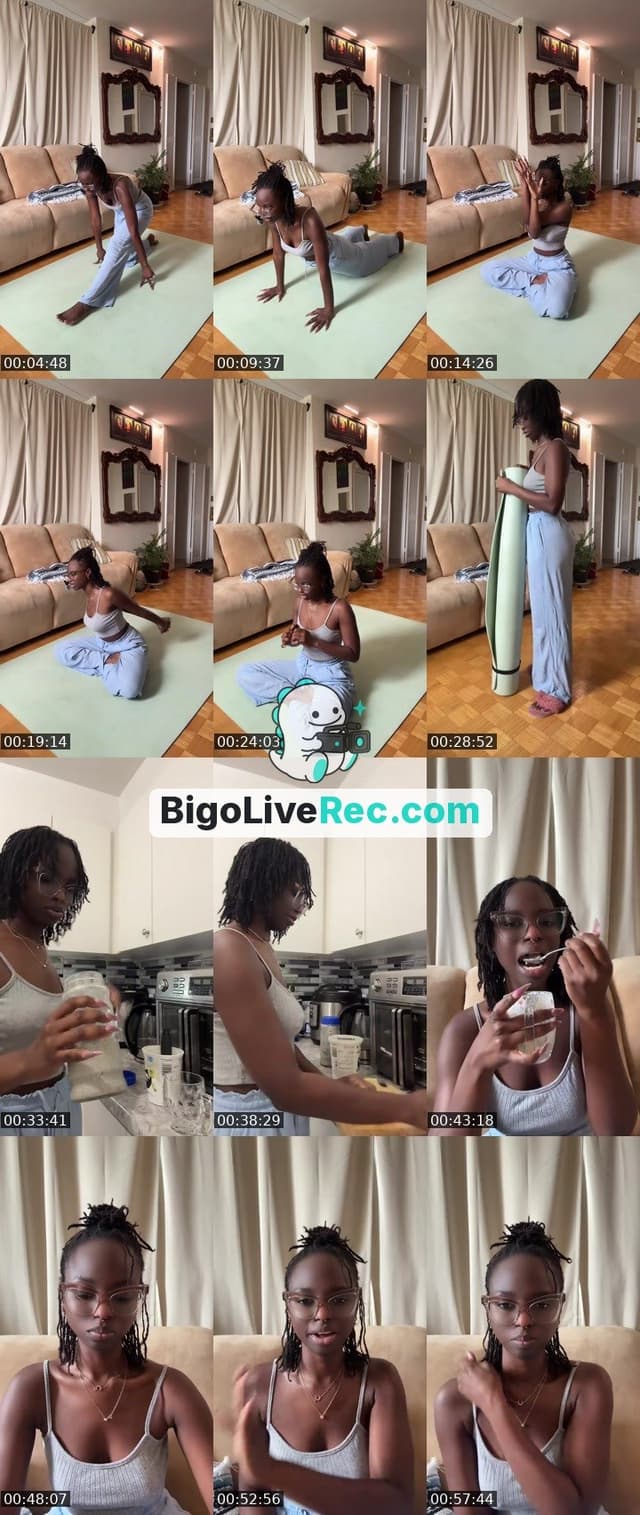 Bigo live: 🦋10:30am Yoga by @thee_empress