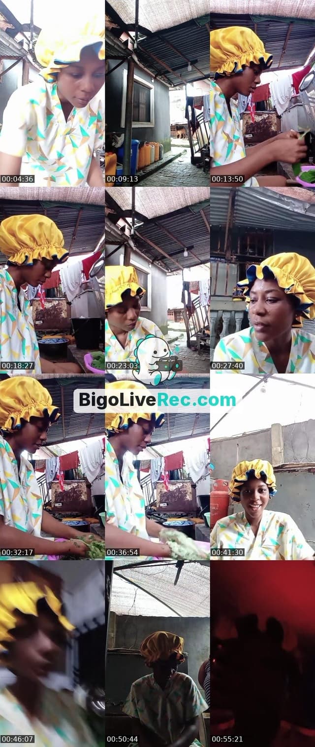 Bigo live: helping in the kitchen by @1137610159