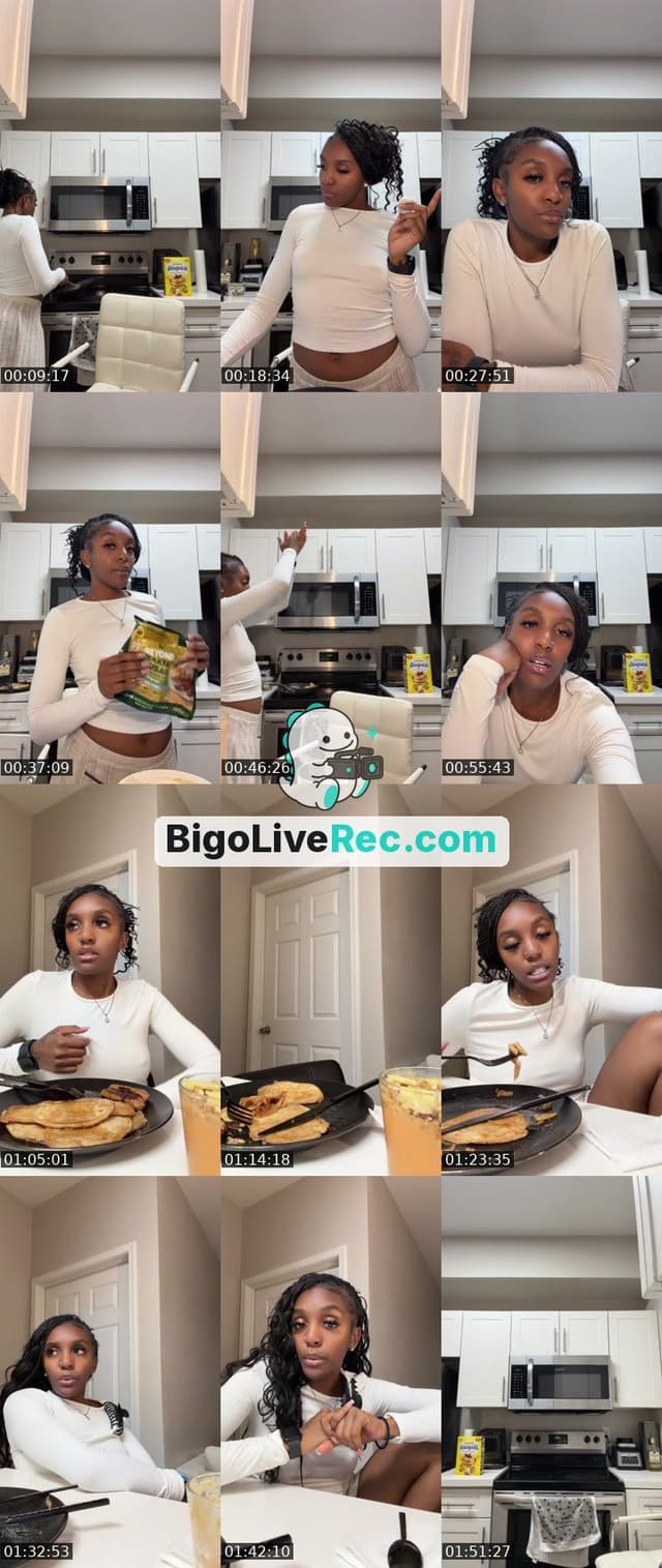 Bigo live: cook w a DOLL 🎀🍽️ by @1112375009