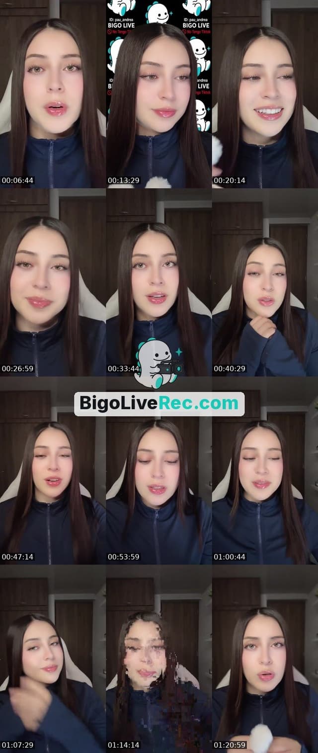 Bigo live: Sobran motivos 🖤✨ by @pau_andrea