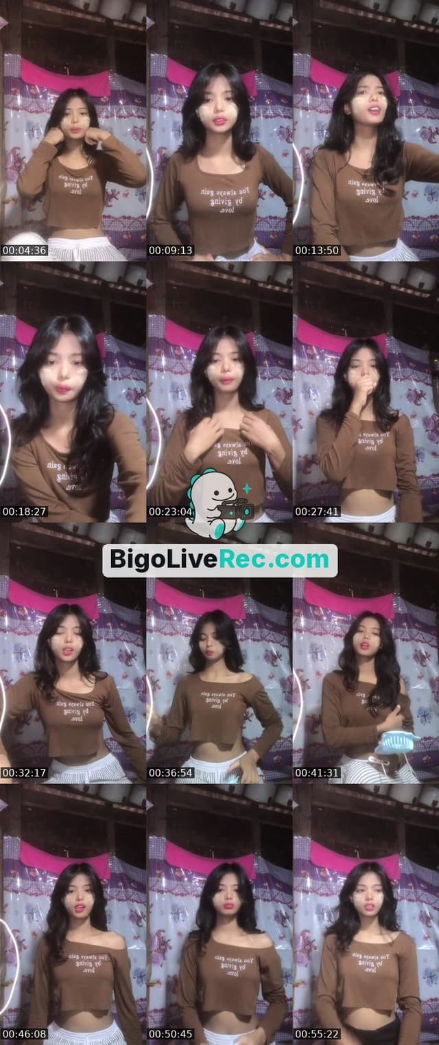 Bigo live: သနပ်ခါးလေးနဲ့💋 by @1134185308