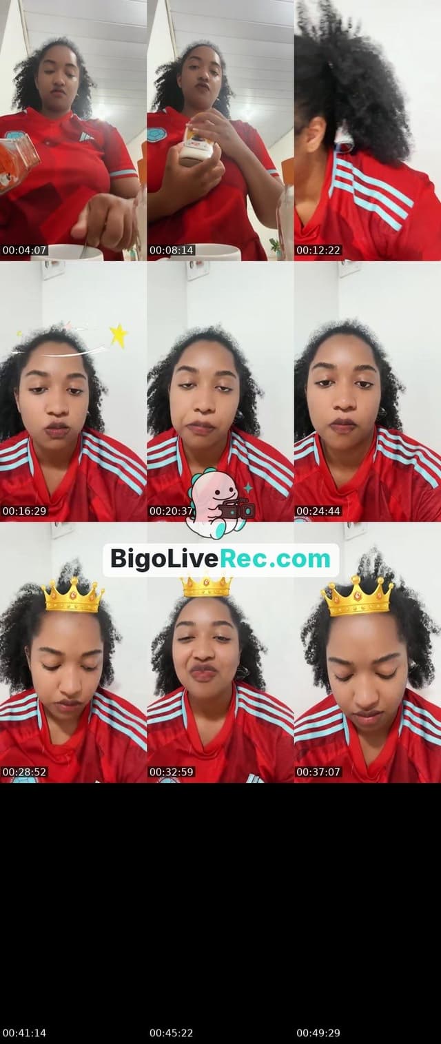 Bigo live: oiii, vamos conversar 👀❤️ by @paulinaauzier_