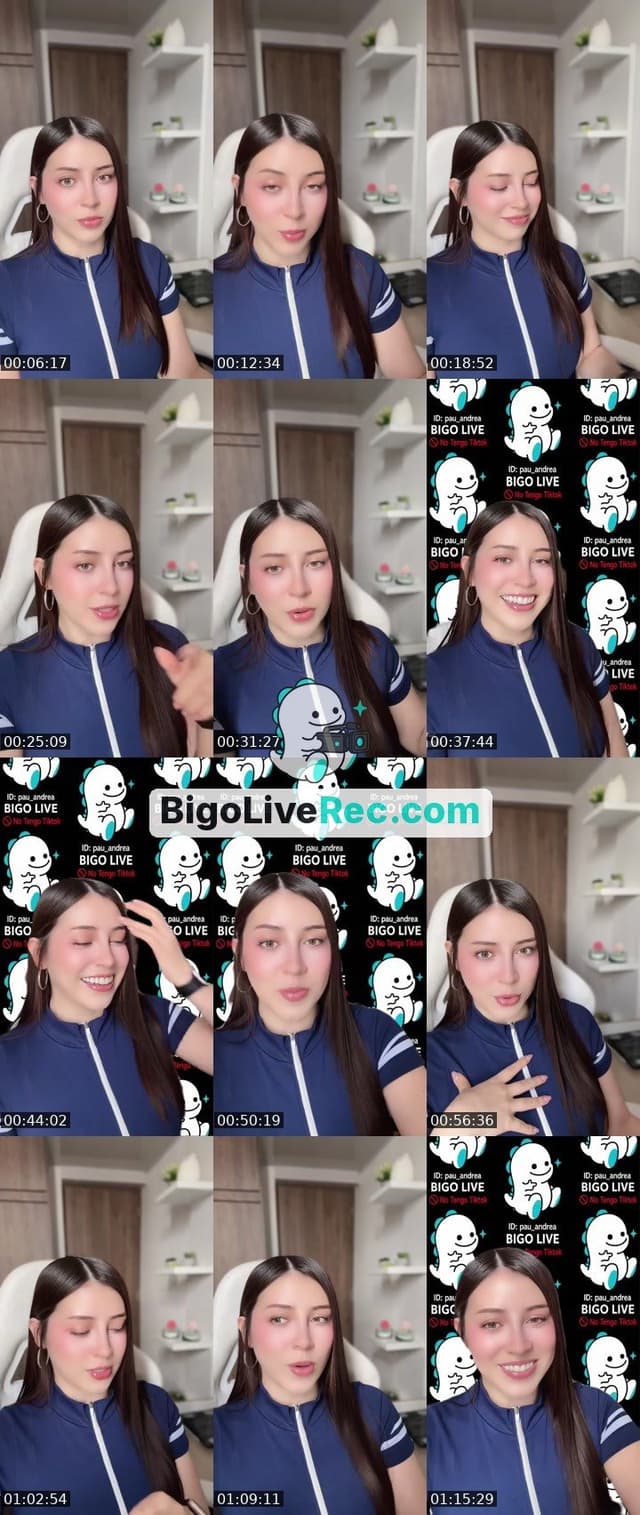 Bigo live:  ANDREA 🖤✨ by @pau_andrea
