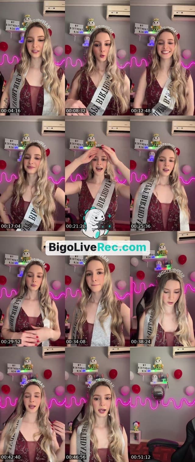 Bigo live: É HOJE 26y 🍾🎂 by @ba.jane