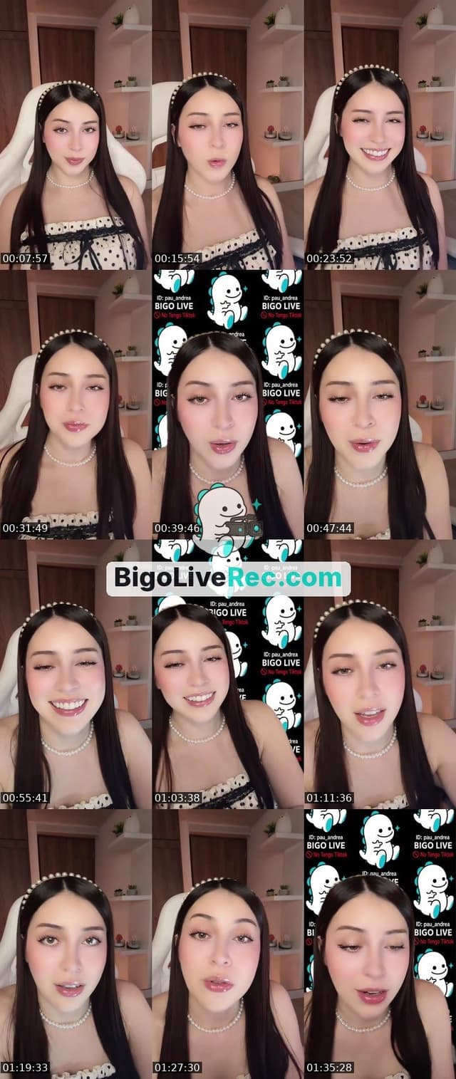 Bigo live: ANDREA 🖤✨ by @pau_andrea