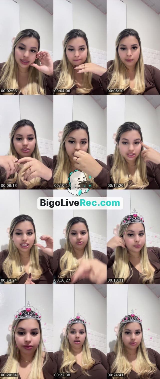 Bigo live: #novata vem 🩷🌸 by @analampert