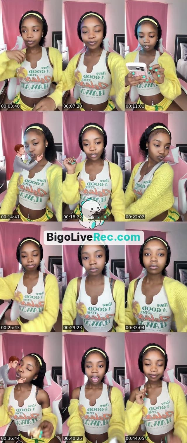 Bigo live: I’m all you want dada 😘 by @biigscorpio