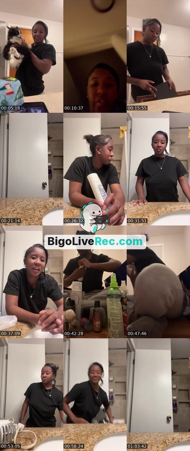 Bigo live: #TrendingonBIGO I’m Back 😂😂😜😜 by @myisha2x__