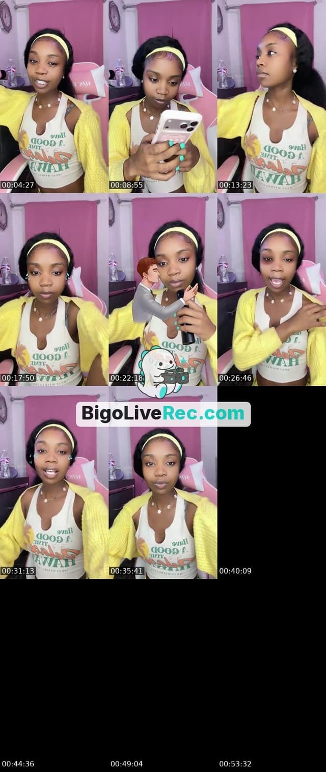 Bigo live: I’m all you want dada 😘 by @biigscorpio