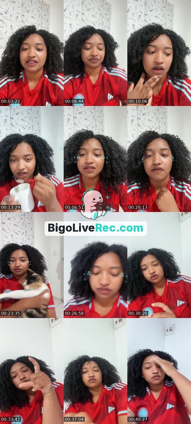 Bigo live: oiii, vamos conversar 👀❤️ by @paulinaauzier_