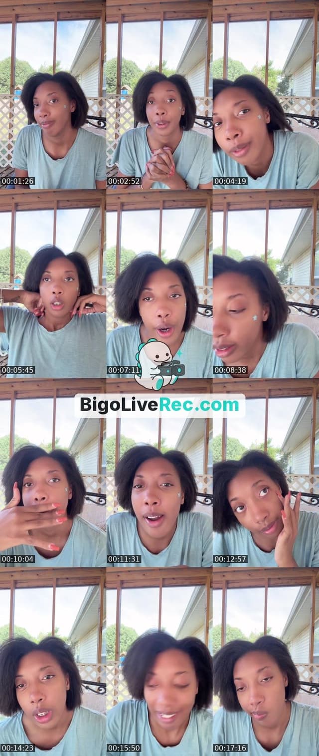Bigo live: #GRWM I’m chill today by @luhbaby_sisi