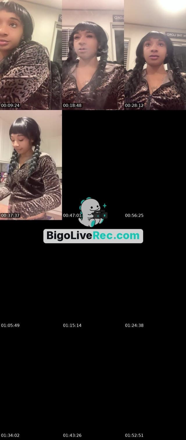 Bigo live: Wednesday at a sleep over  by @gmgyella777
