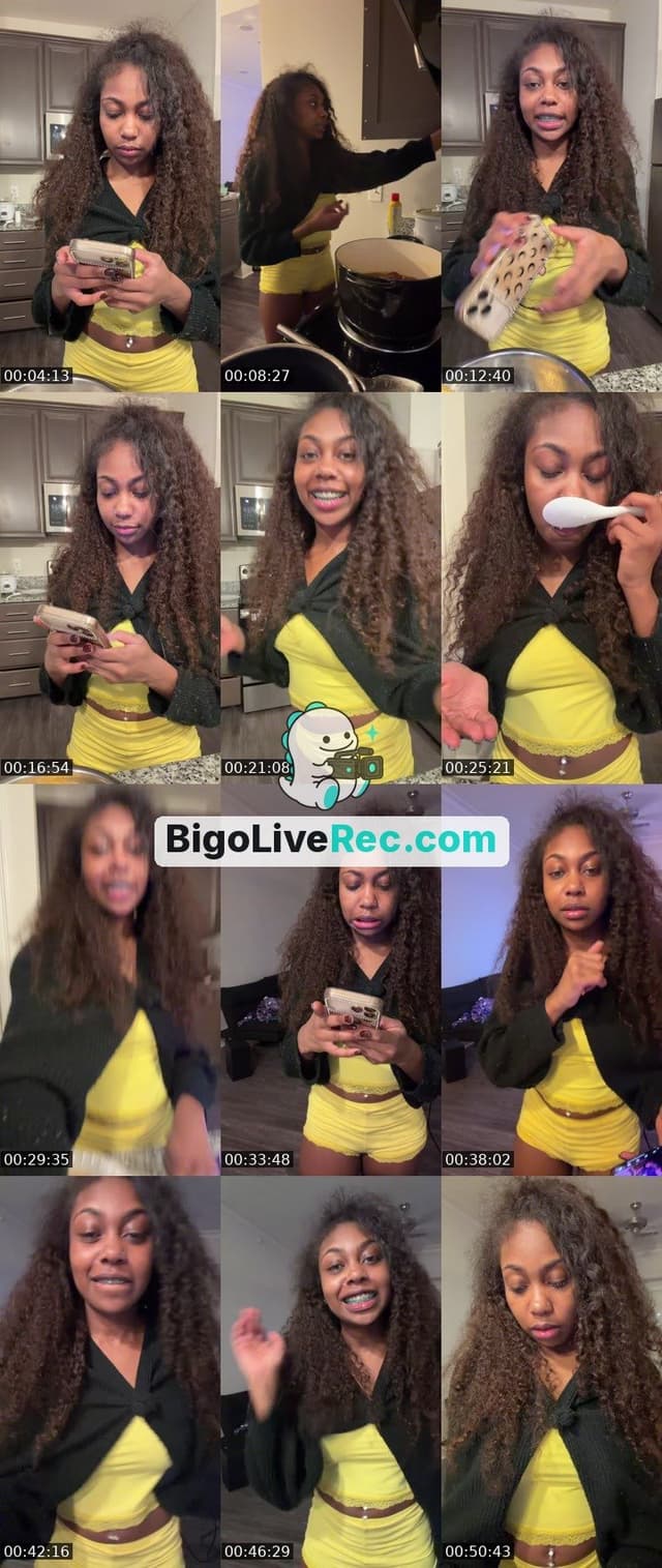 Bigo live: i don’t care what nobody say🙃 by @aniyahlk